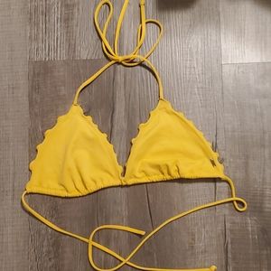 Pink vs medium bathing suit top